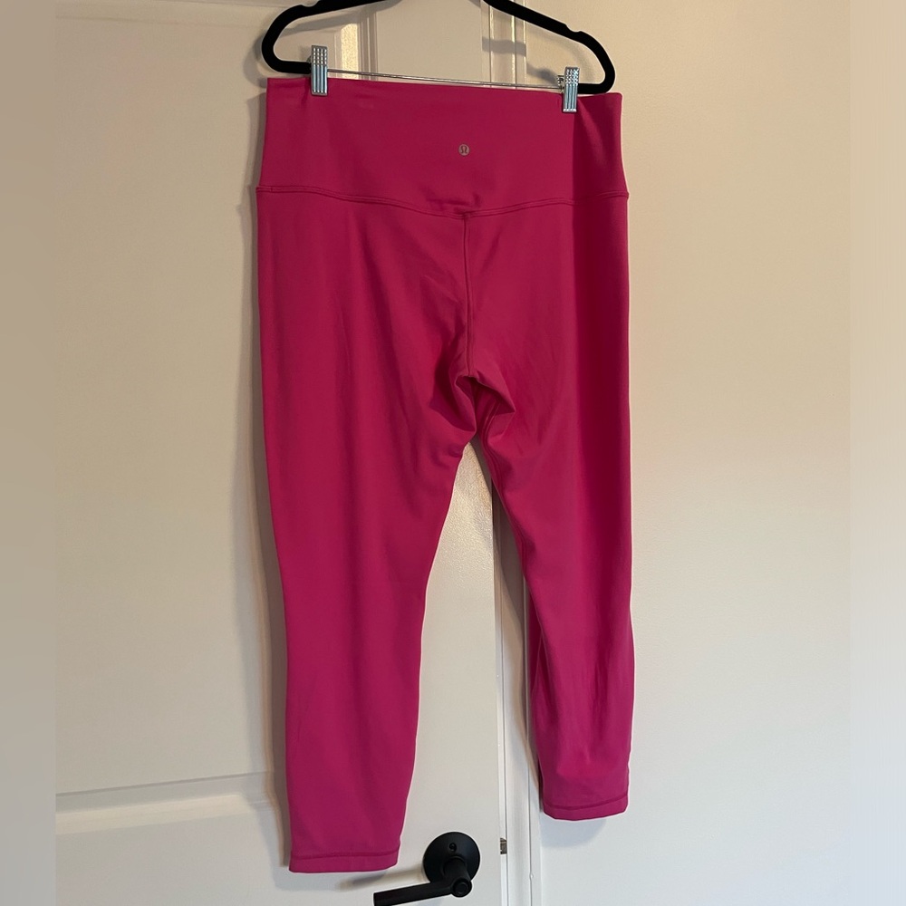 Lululemon Align Pant in Lip Gloss 25” Double Lined